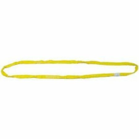 LIFTEX COPORATION Liftex RoundUp 1-1/4inW 8'L Endless Poly Roundsling, Yellow ENR3X8D